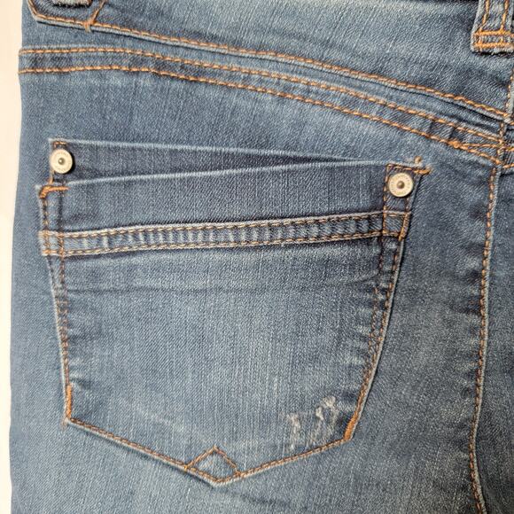 Democracy Dark Wash "Ab"solution Ankle Slim Stretch Skinny Jeans Size 2 - Picture 8 of 12